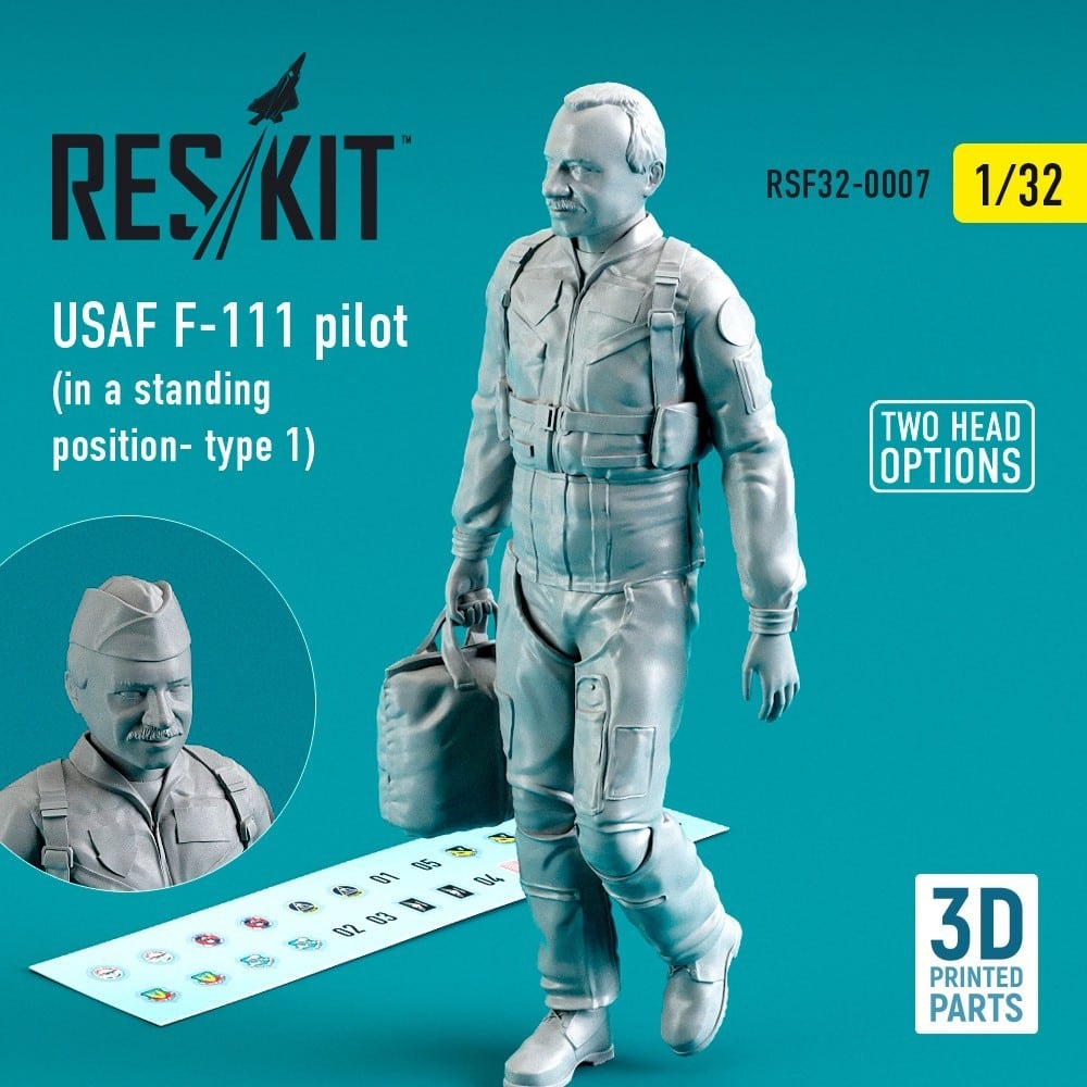 RESKIT F-111 Pilot Figures Released-1