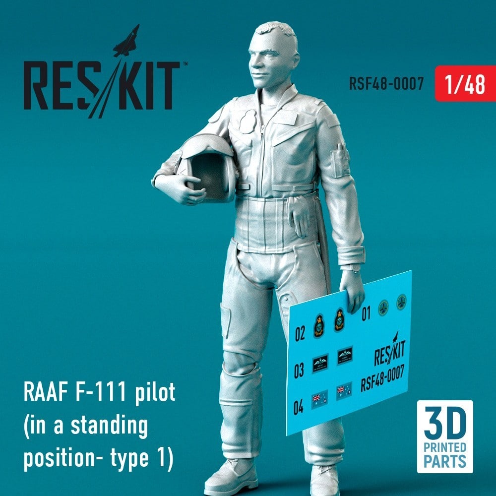 RESKIT F-111 Pilot Figures Released RAAF F-111 Pilot