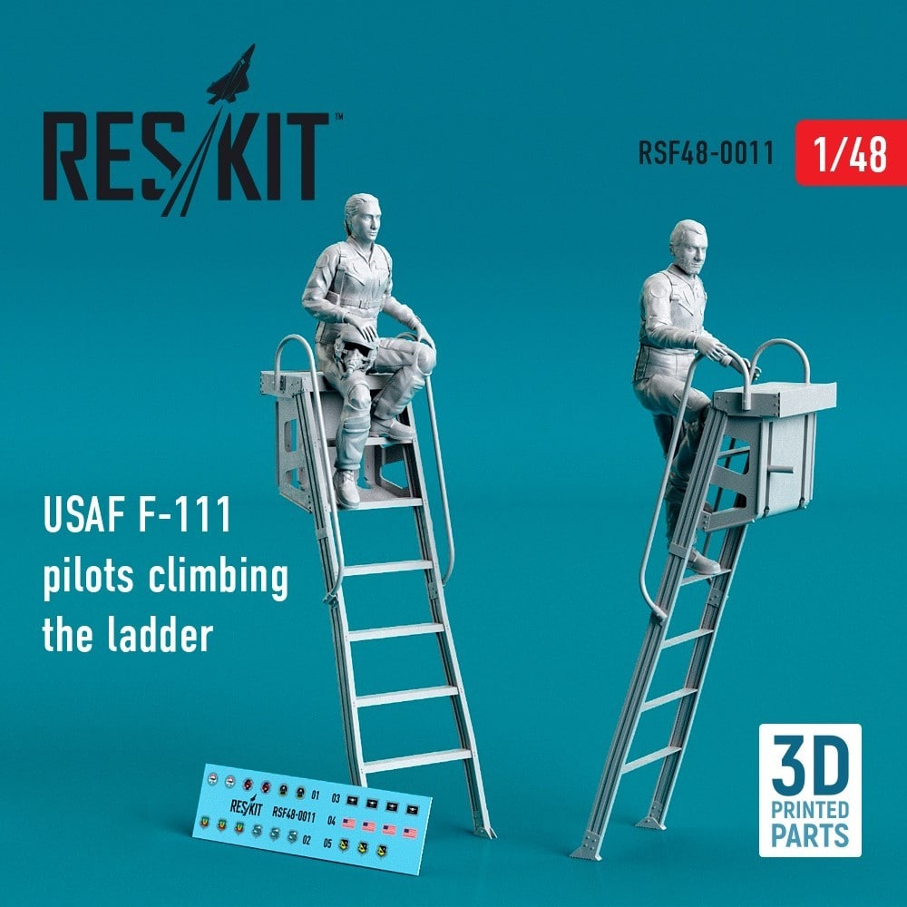 RESKIT F-111 Pilot Figures Released RAAF F-111 Pilots Climbing-2