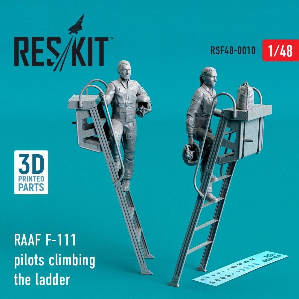 RESKIT F-111 Pilot Figures Released RAAF F-111 Pilots Climbing