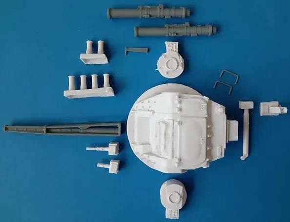 SP Designs MT-LB and 2S1 Conversion Sets #391 Ukrainian BMP Kevlar-E w-BM-3 Shturm Fighting Module Trumpeter #5571-2