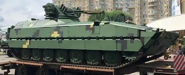 SP Designs MT-LB and 2S1 Conversion Sets #391 Ukrainian BMP Kevlar-E w-BM-3 Shturm Fighting Module Trumpeter #5571-3