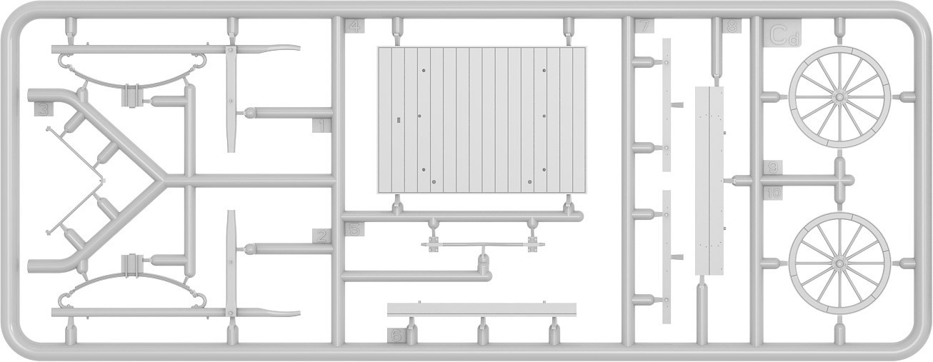 MiniArt to Release 1/35 Scale Calvados Sellers Kit with Clear Parts Sprue-6