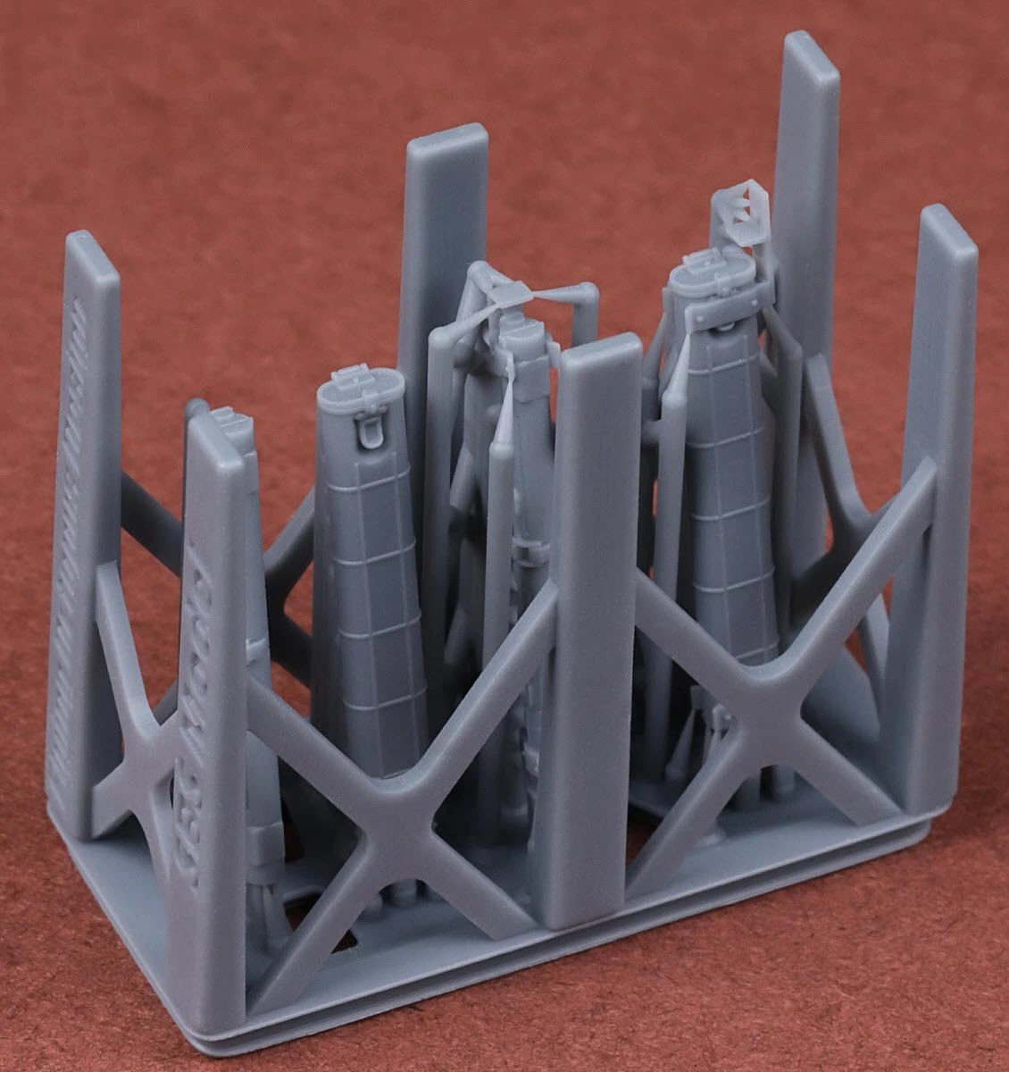 German Mg34/42 extra barrel instances for Sd. Kfz. 251 Resin