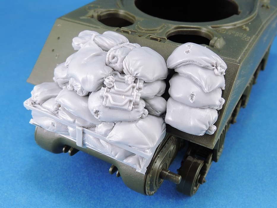 LF1434 M4A3 Front Hull Sandbag Armor set