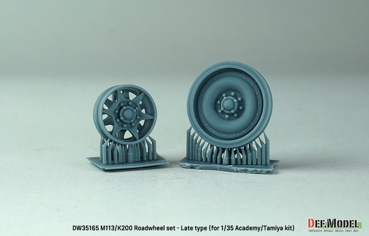 DW35165 - US M113 / ROK K200 Roadwheel set - Late type for Academy/Tamiya Kit-3