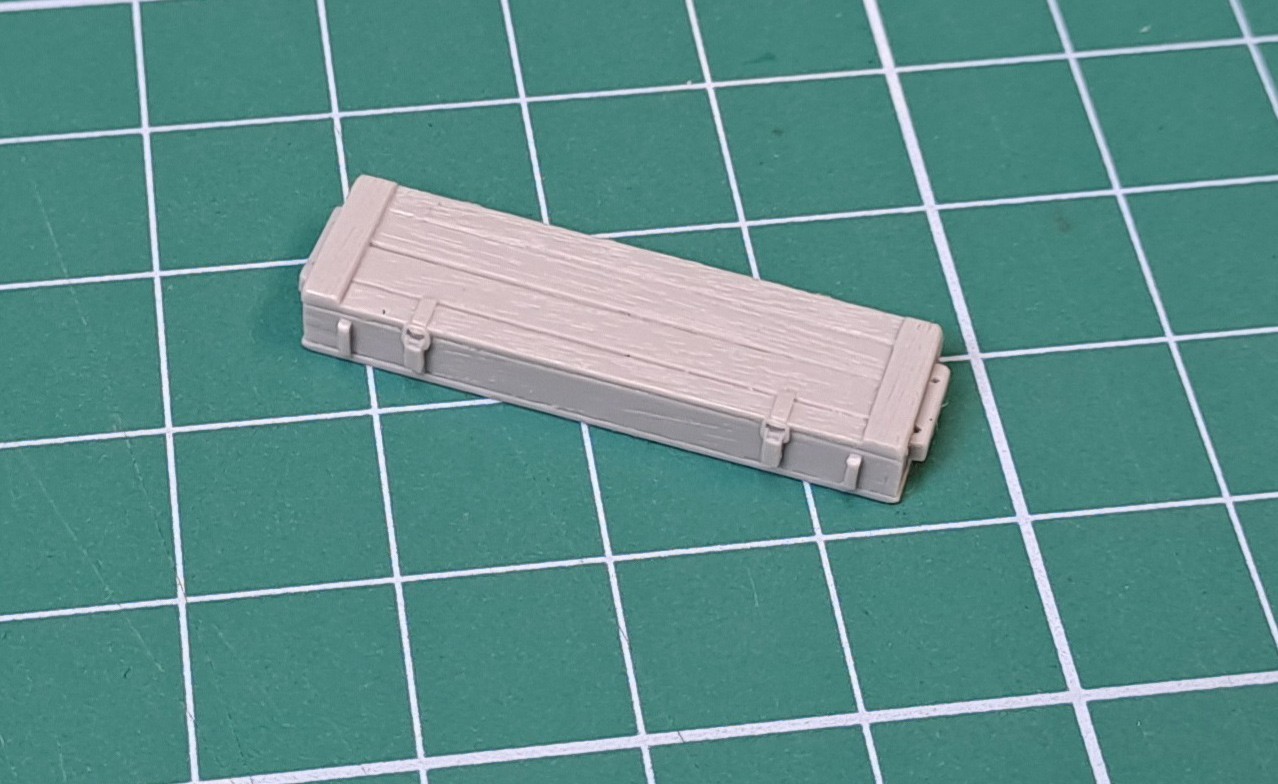 E-079 Wooden ammo crates for 4 pcs. German Panzerfaust Klein 30-4