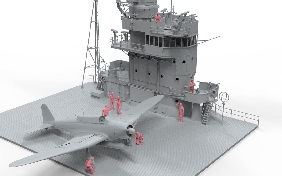 Border Models AkagiKate Pilots & Officer Figures-2