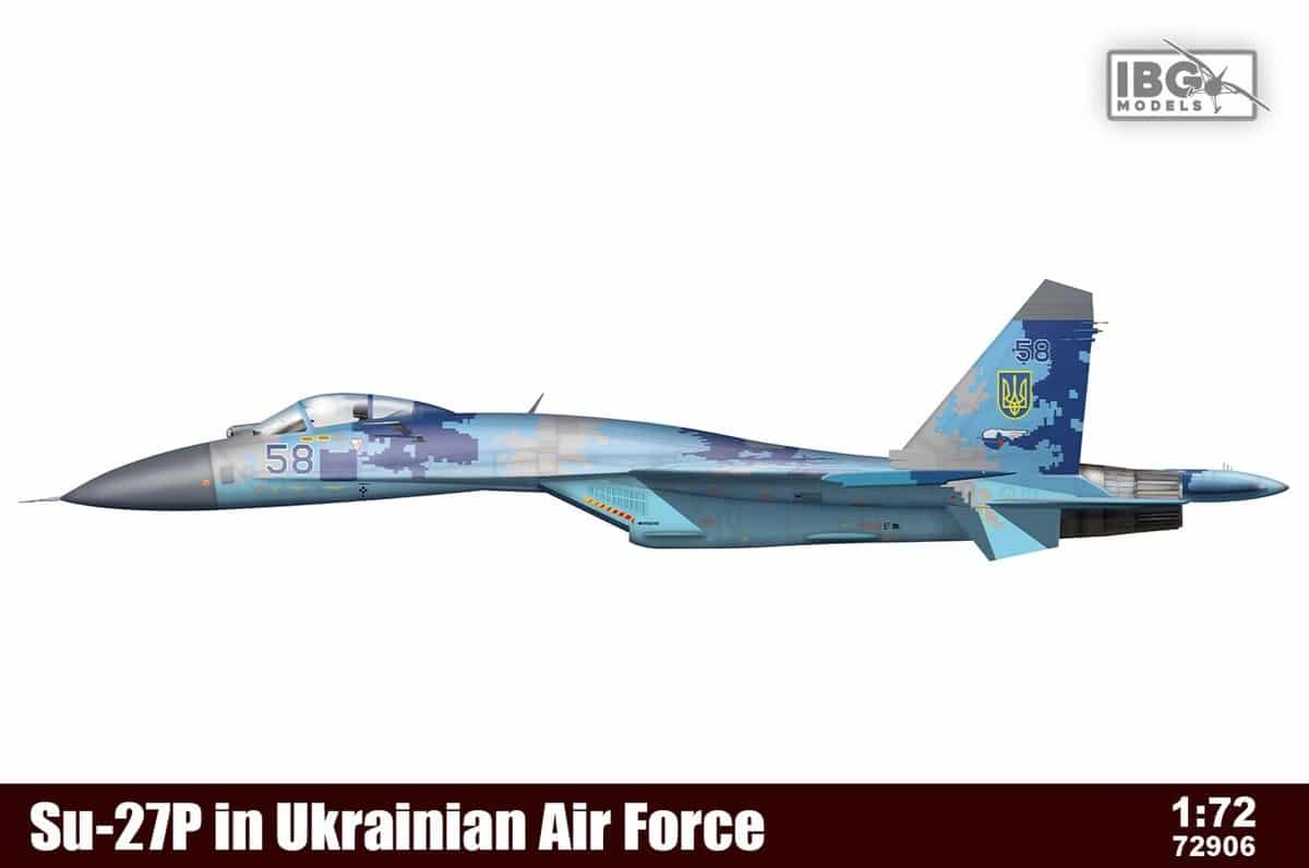 IBG to Release Ukrainian Su-27P Model with Masks