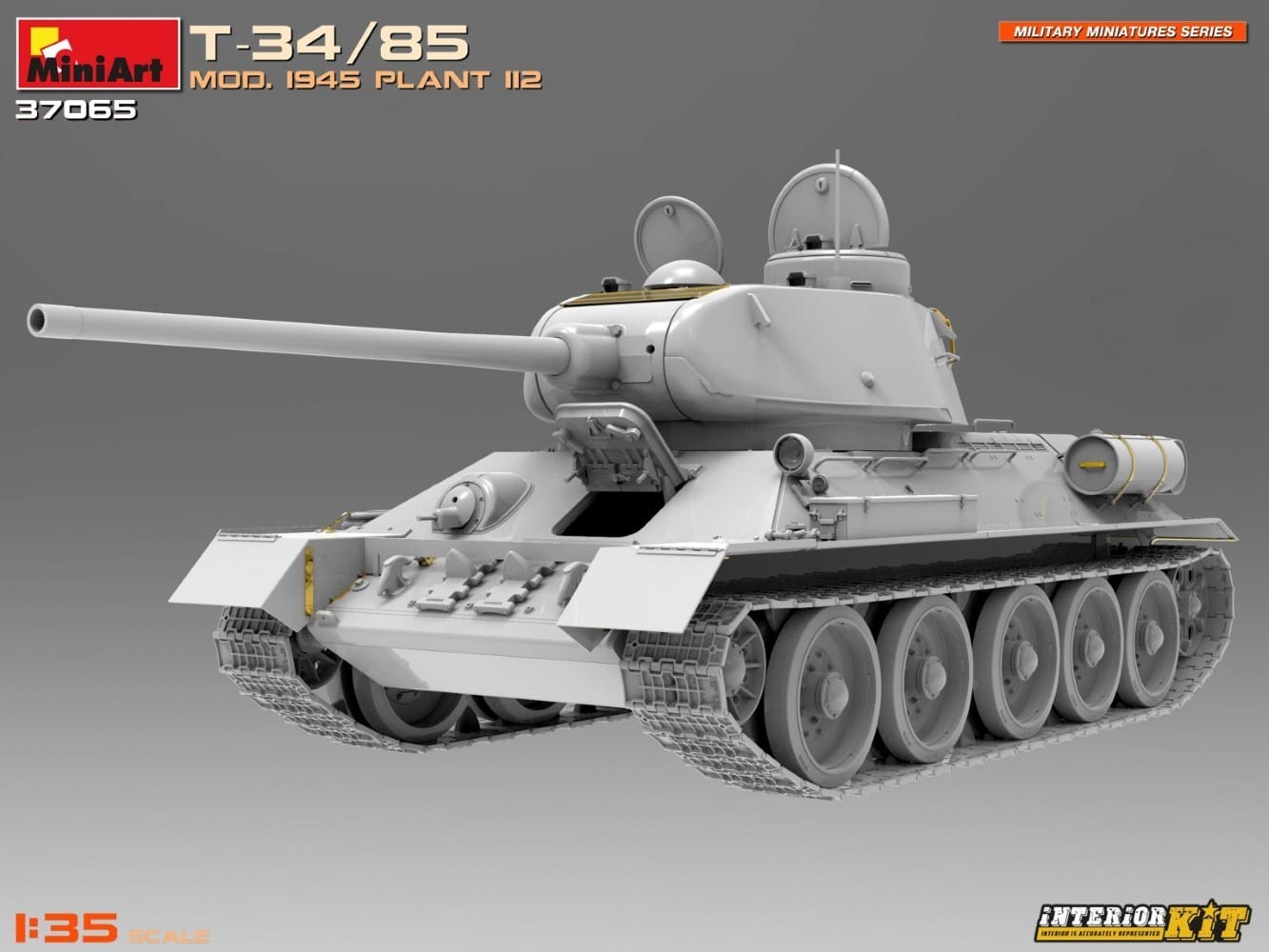 MiniArt 37065 T-3485 Mod. 1945. Plant 112. Interior Kit CAD-1