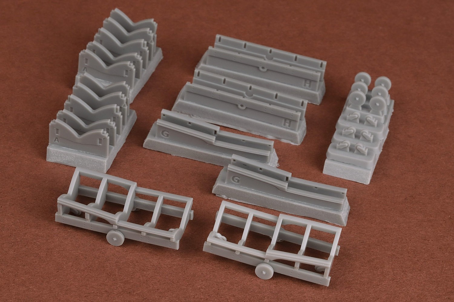 SBS 48084 1/48 Macchi M 39 beaching gear set for SBS Model kit Resin Set