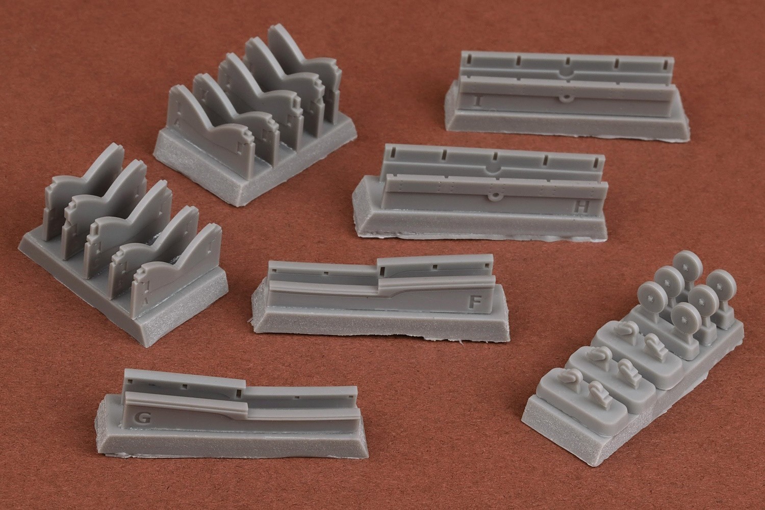 1/48 Macchi M 39 beaching gear set for SBS Model kit Resin Set