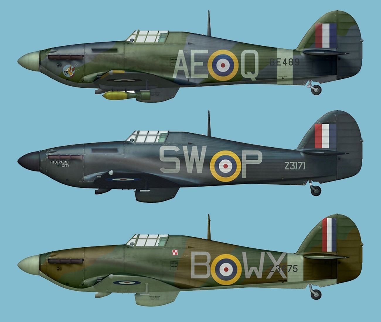 Arma Hobby 1/48 Hurricane Mk IIb Painting and Marking