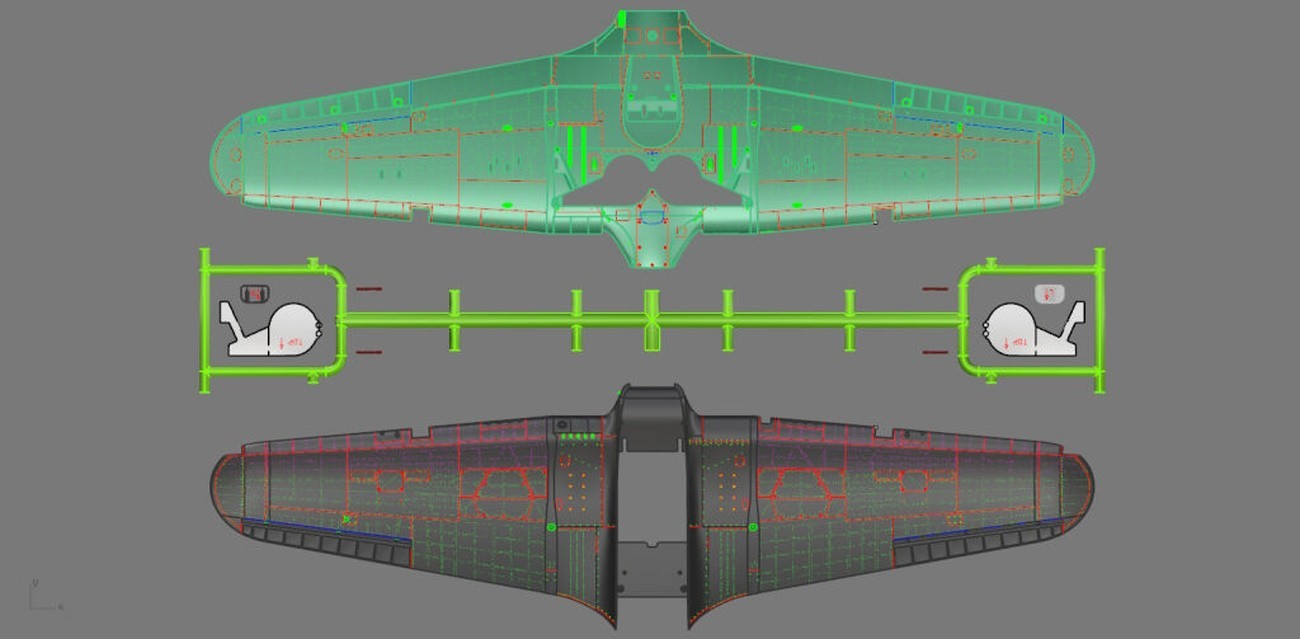 Arma Hobby 1/48 Hurricane Mk IIb CAD Test