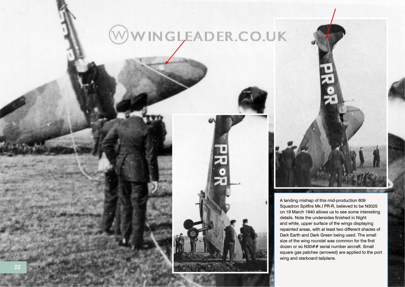 Wing Leader New Book: Spitfire MkI/II Update Real Photo