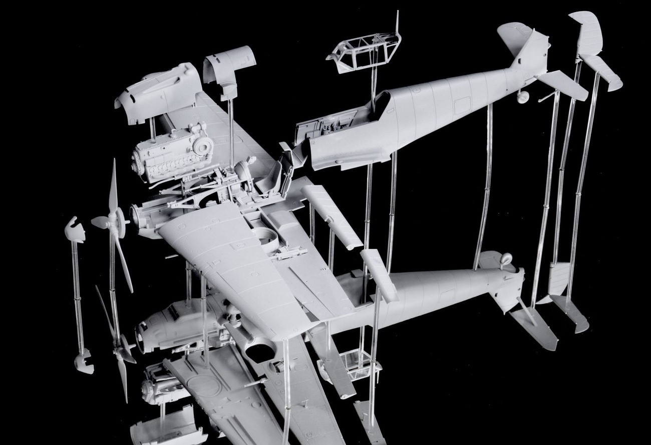 Dragon Models Bf 109 E-3 New Tool & Fresh Approach Test-8