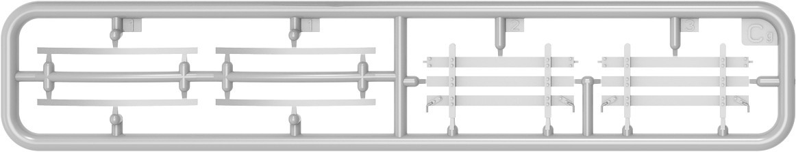 MiniArt G-518 US 1t Cargo Trailer "Ben Hur" Sprue-4