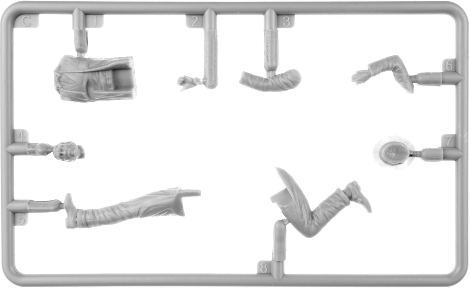 MiniArt 38078 Street Musicians 1930-40's Sprue