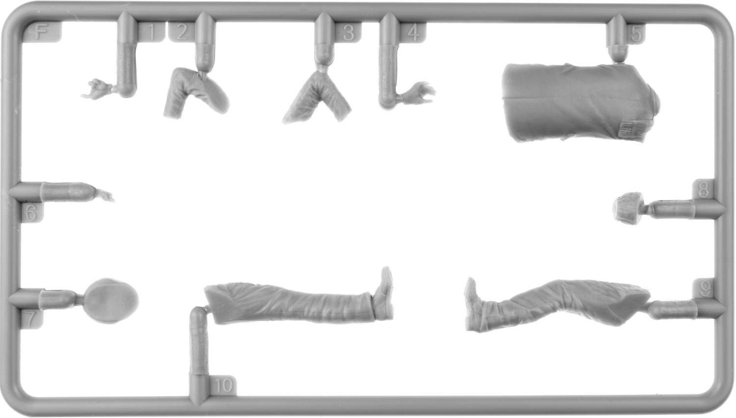 MiniArt 38078 Street Musicians 1930-40's Sprue-3