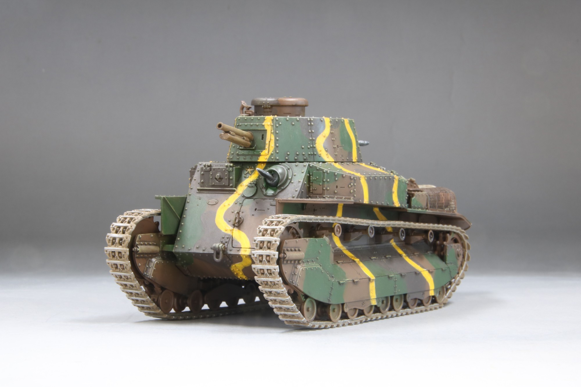 Fine Molds: IJA Type 89 Medium Tank Otsu Test-1