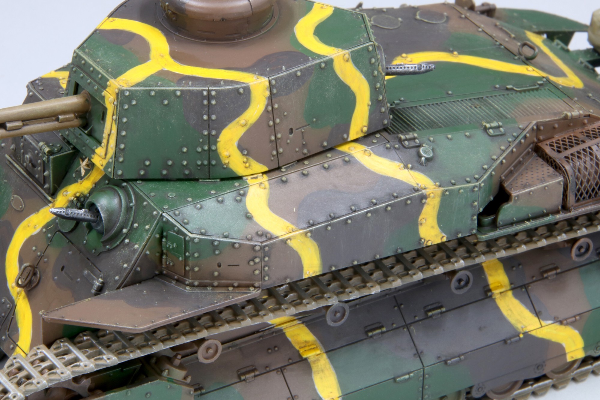 Fine Molds: IJA Type 89 Medium Tank Otsu Details