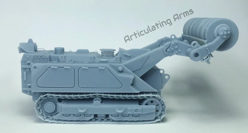 Russian Uran-6 Remote Mine Clearing Vehicle & Operator Test-3