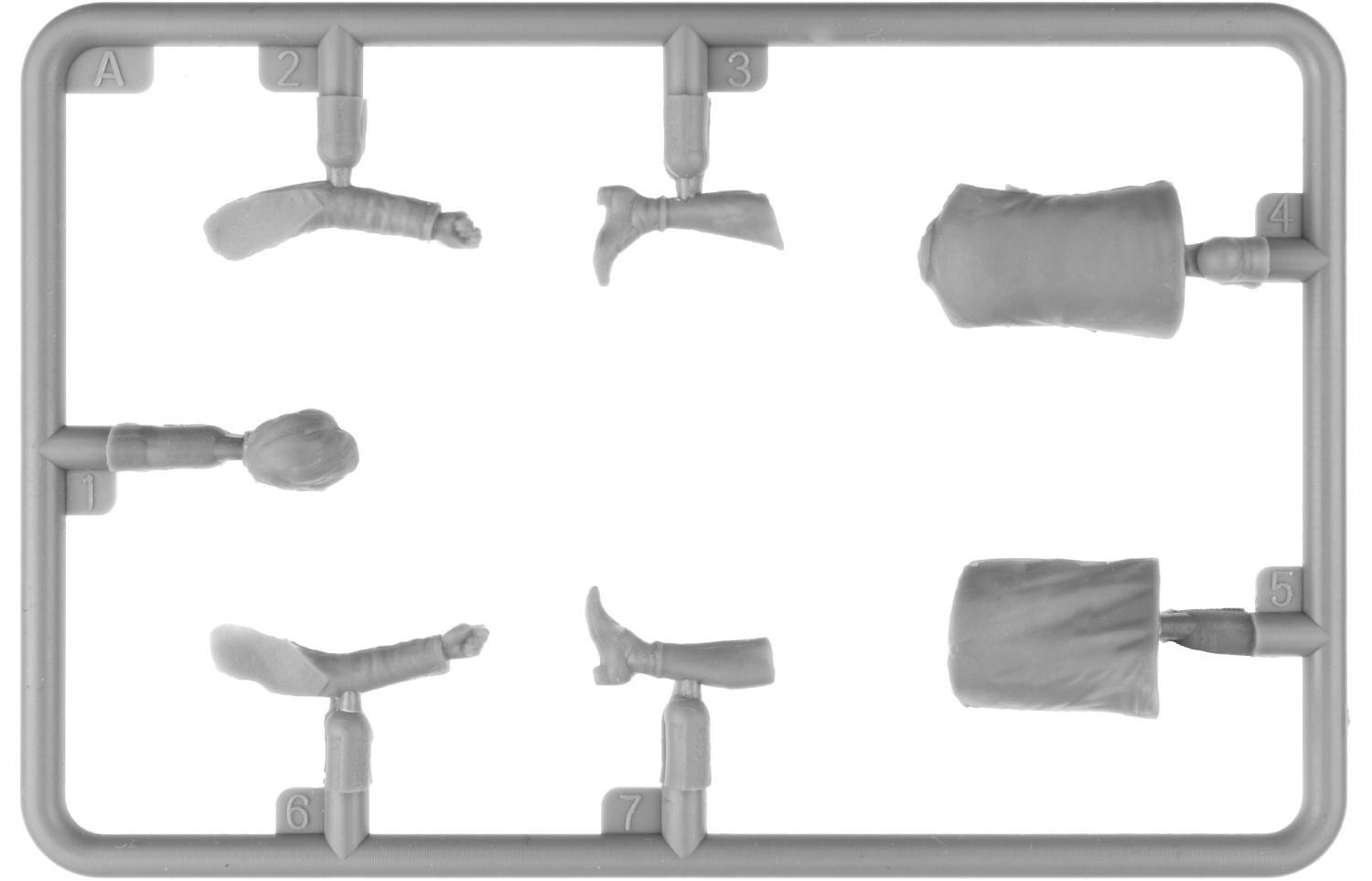 MiniArt 1/35 Refugees. Musician Family Sprue