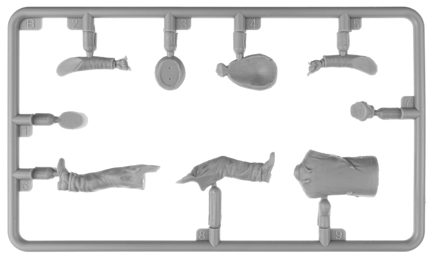 MiniArt 1/35 Refugees. Musician Family Sprue-2