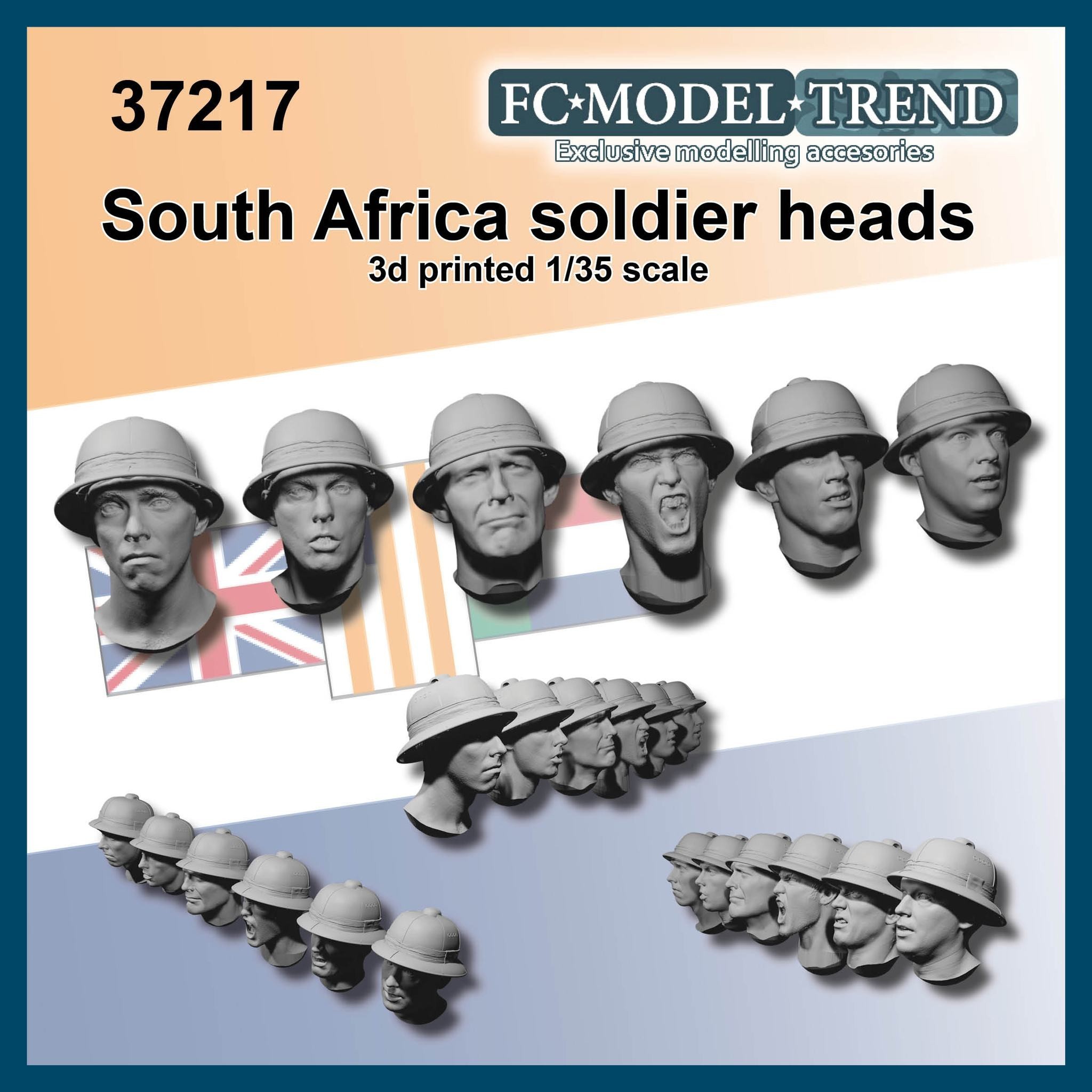 FC Model Trend: Various Head Sets South Africa Soldier