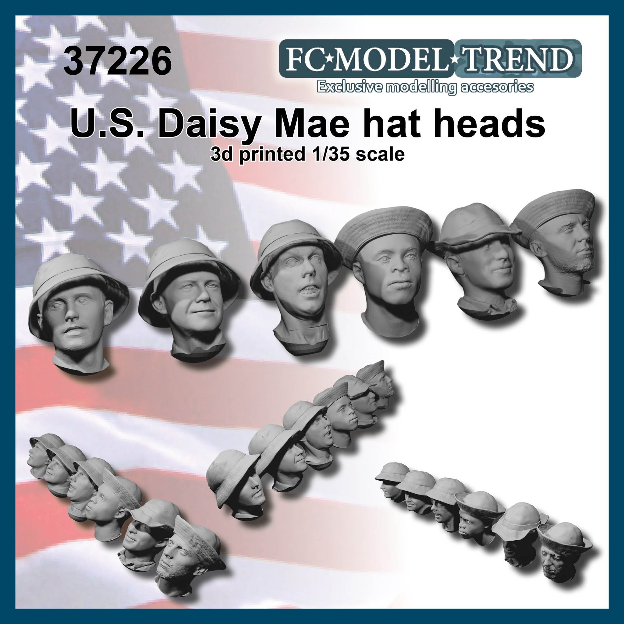 FC Model Trend: Various Head Sets U.S. Daisy Mae Hat