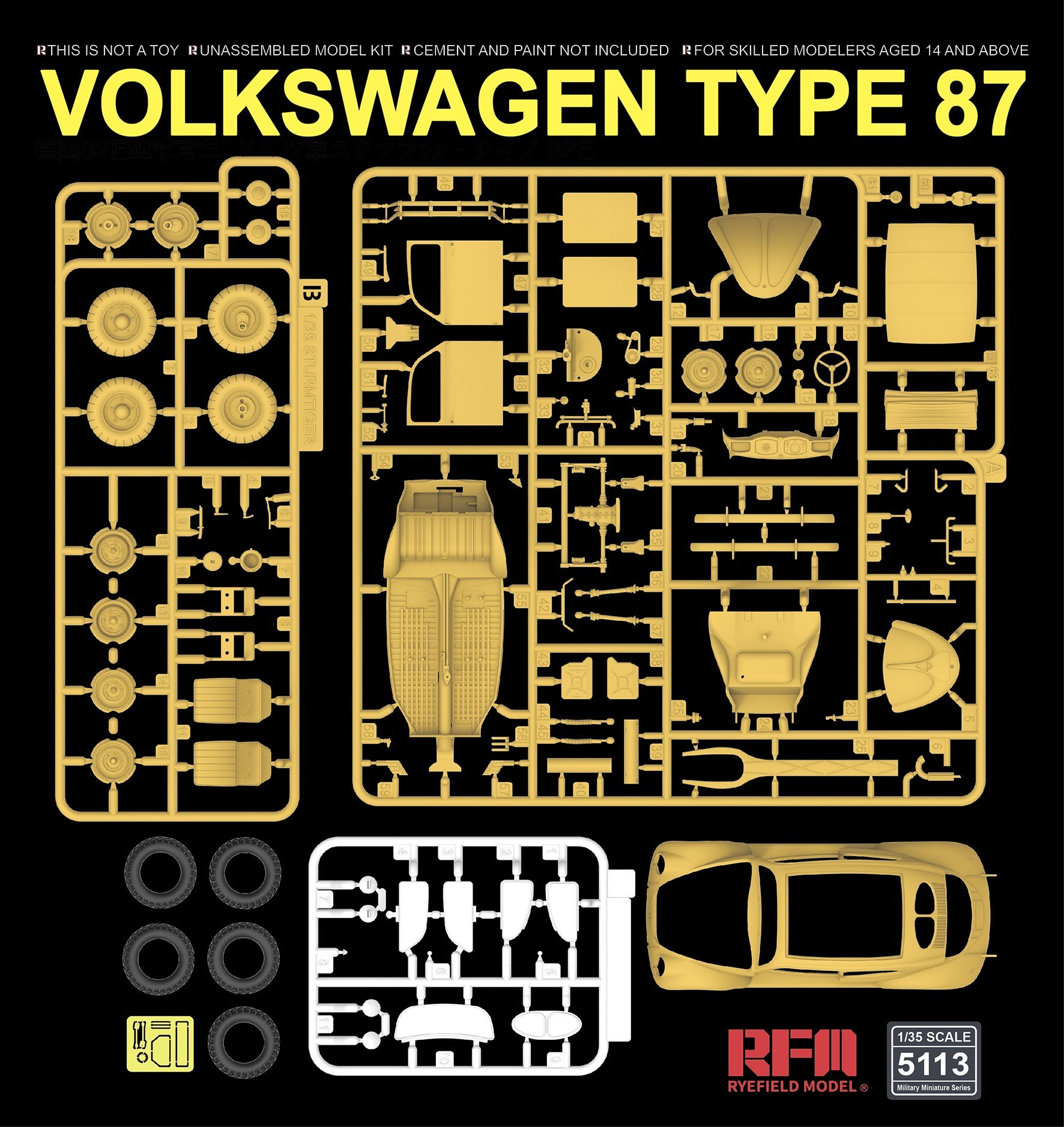 Rye Field Unveils New Type87 Volkswagen Kit Sprue