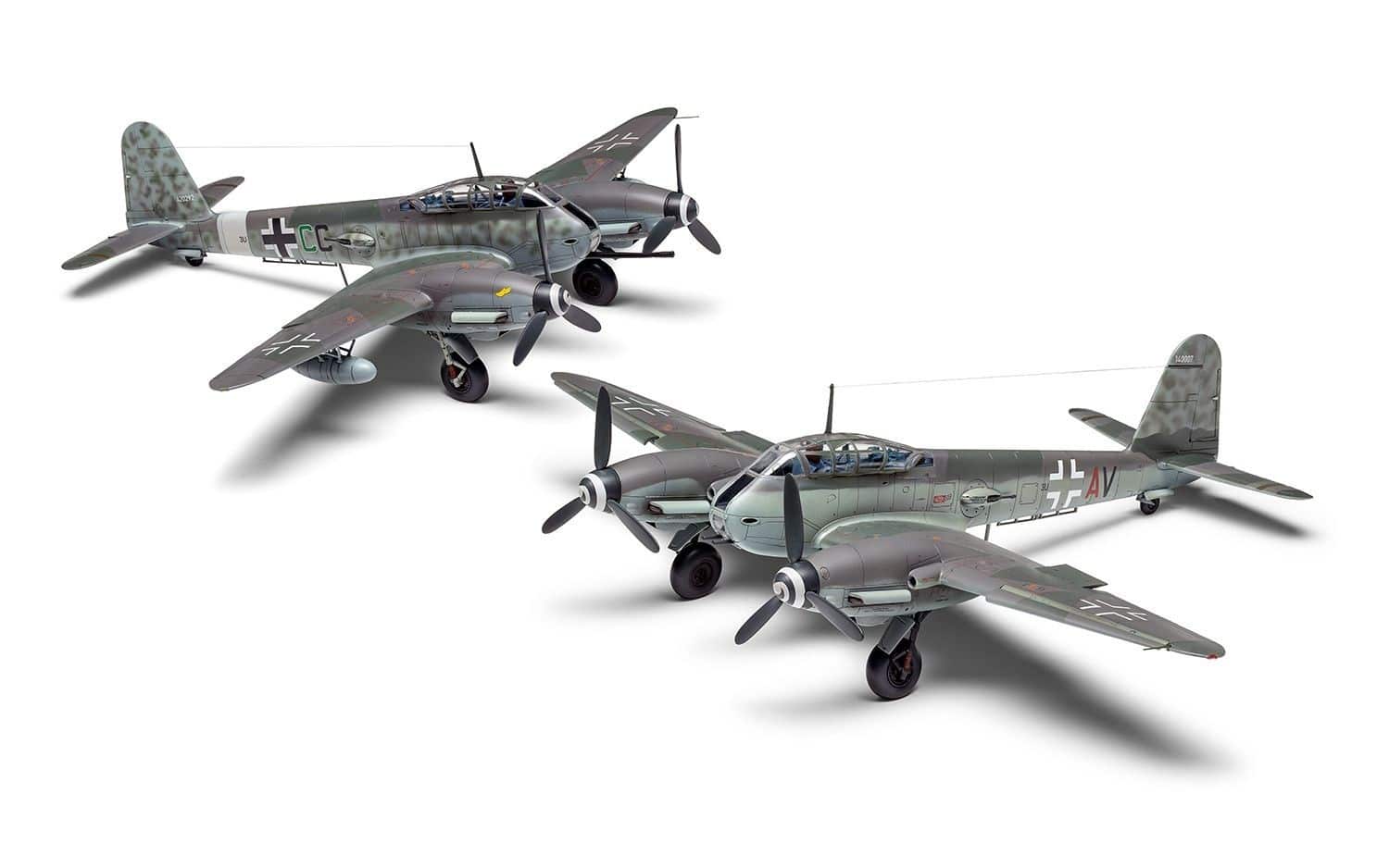 Airfix New Tool Me410A Test Build-2