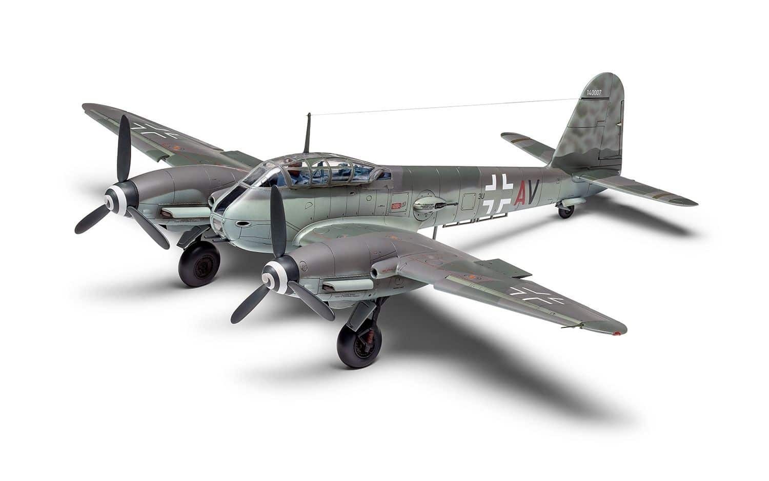Airfix New Tool Me410A Test Build