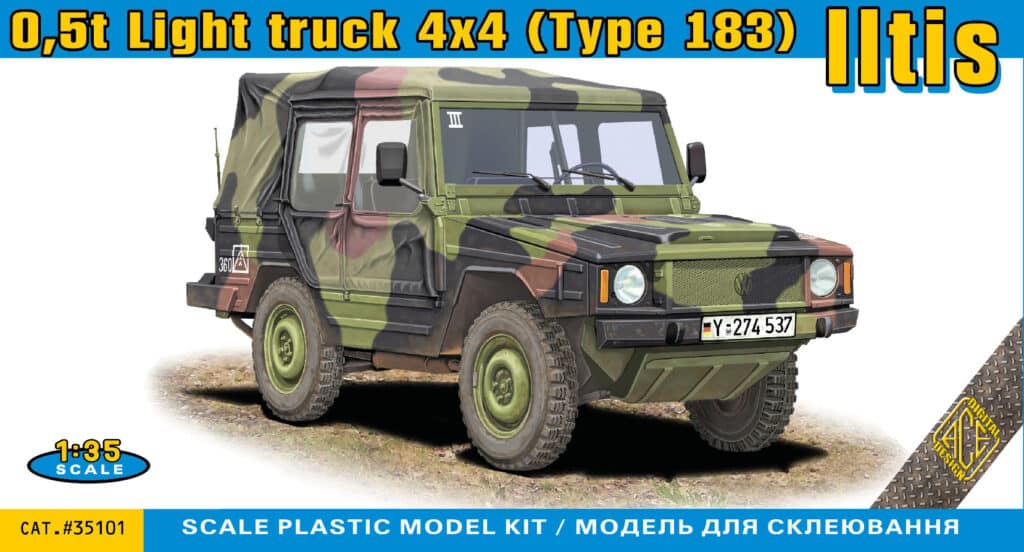 0.5t light truck 4x4 (type 183) Iltis | HLJ.com