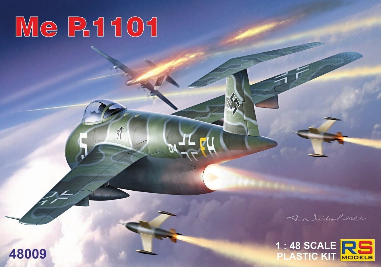 RS Models Me P.1101 Box Art