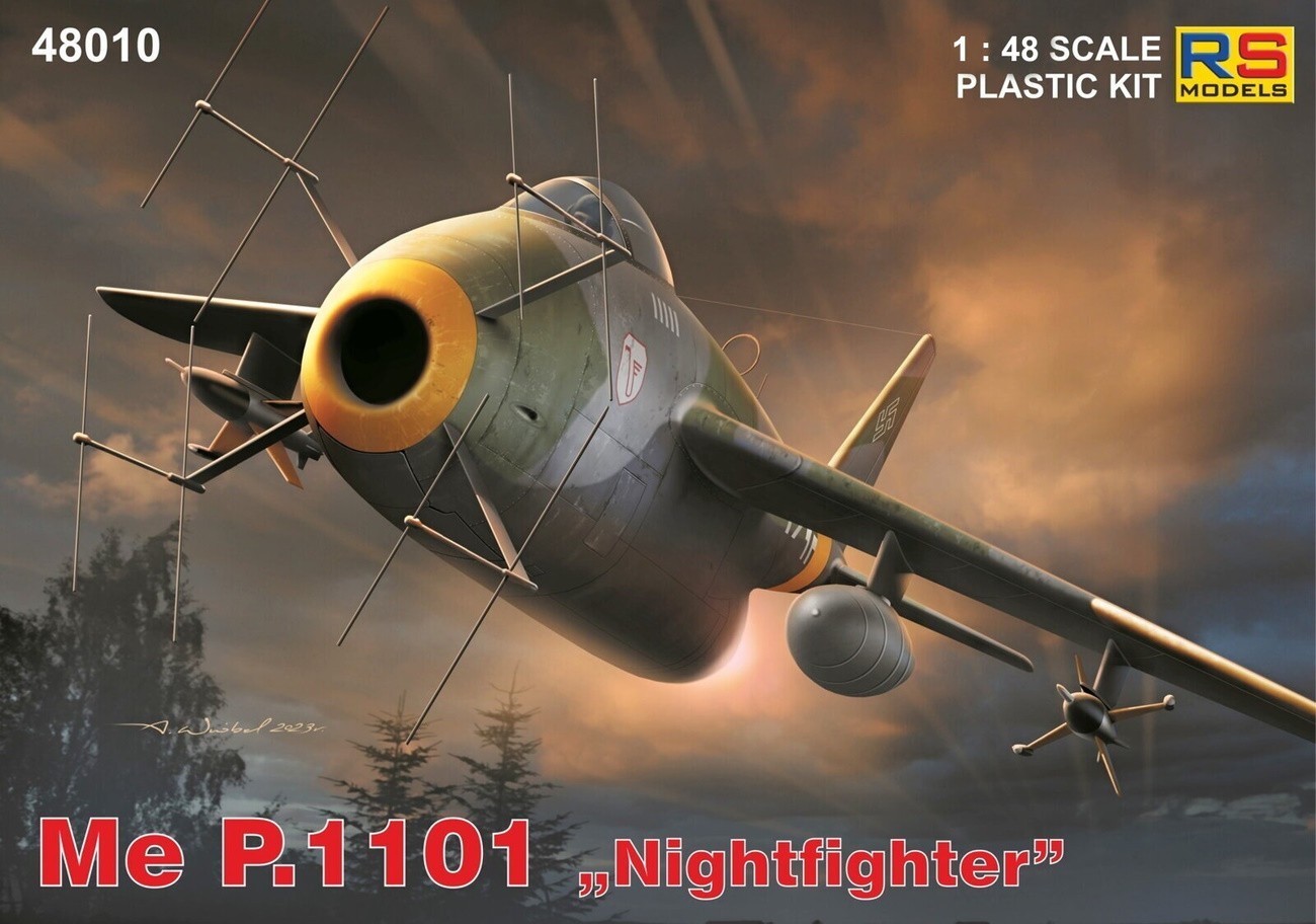 RS Models Me P.1101 Nightfighter Box Art