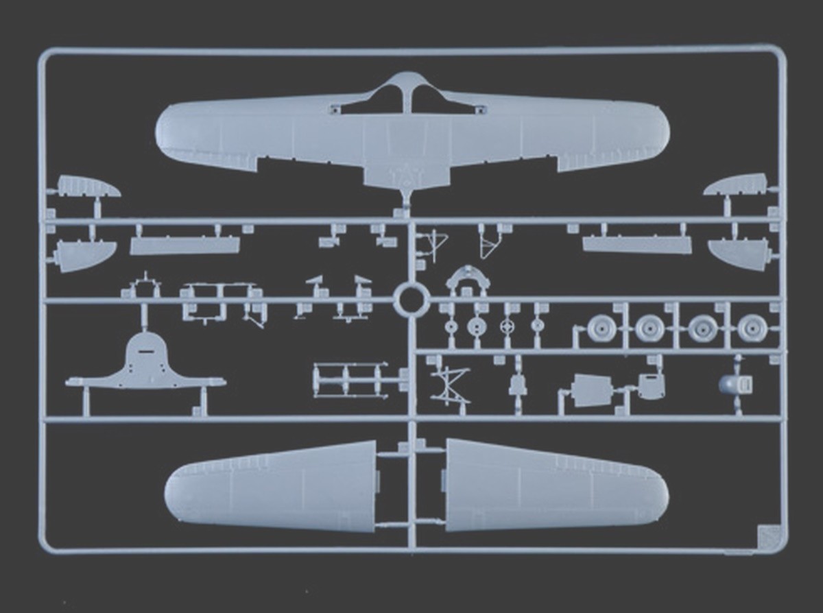 Italeri Macchi C.200 Serie XXI-XXIII Sprue-2