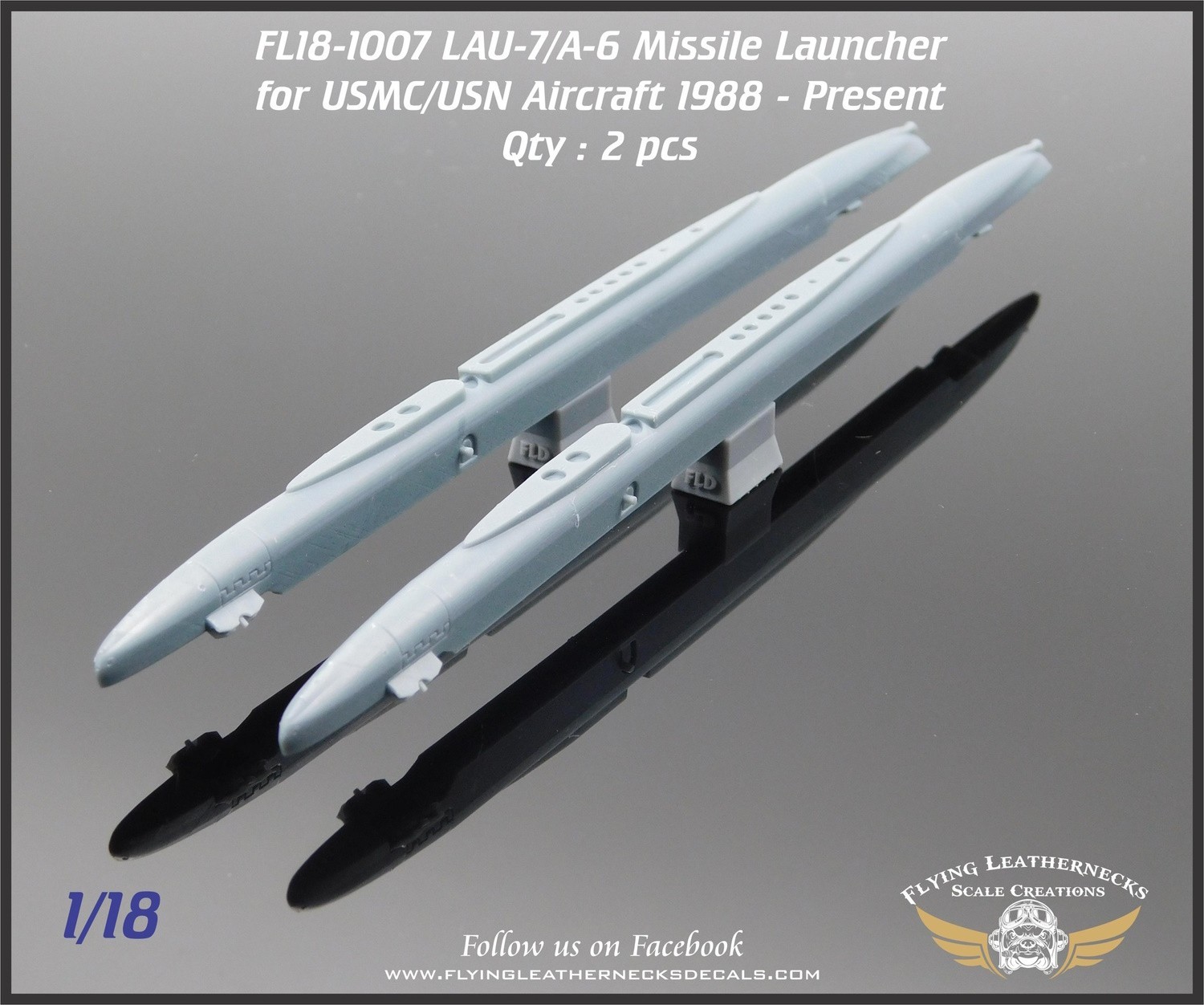 FL18-1007 - LAU-7/A-6 Missile Launchers – 1:48