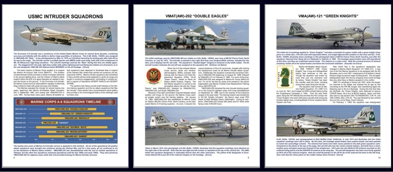 Colors & Markings of the A-6 Intruder Page-3-4-5