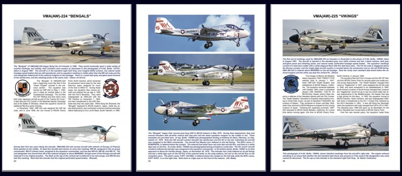 Colors & Markings of the A-6 Intruder Page-6-7-8