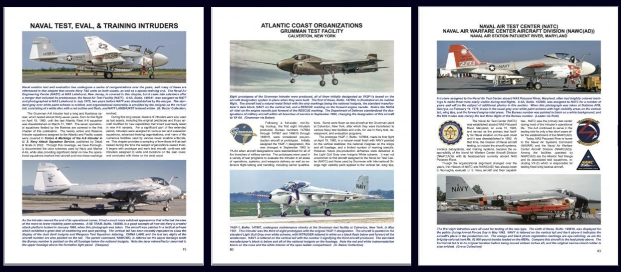 Colors & Markings of the A-6 Intruder Page-12-13-14
