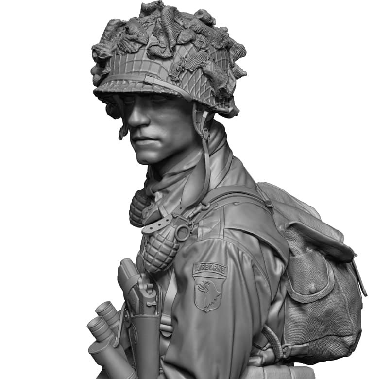 HS35070 WW2 US Para "Carentan"-2