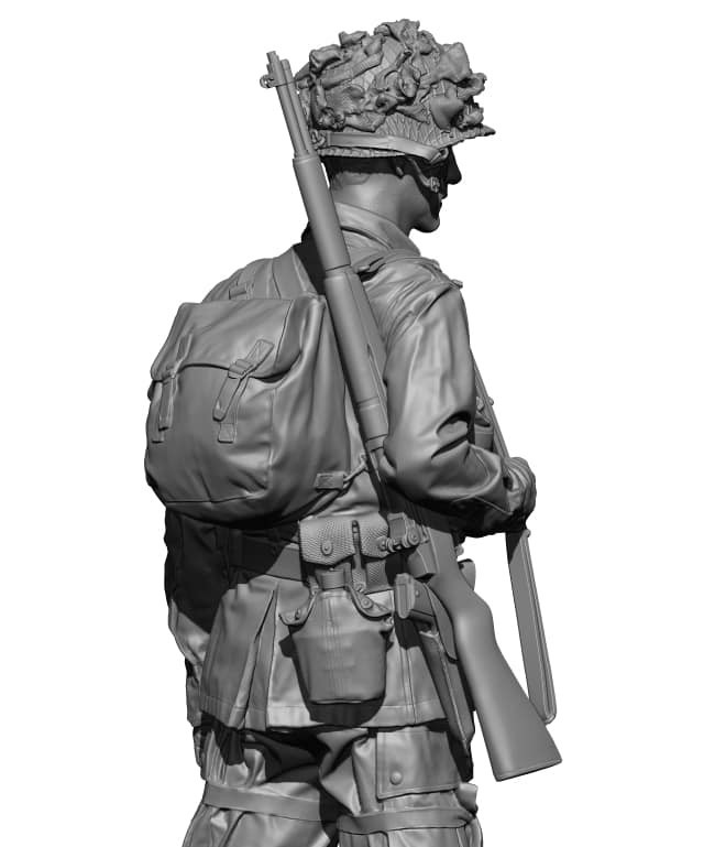 HS35071 WW2 US Para rifleman "Carentan"-3