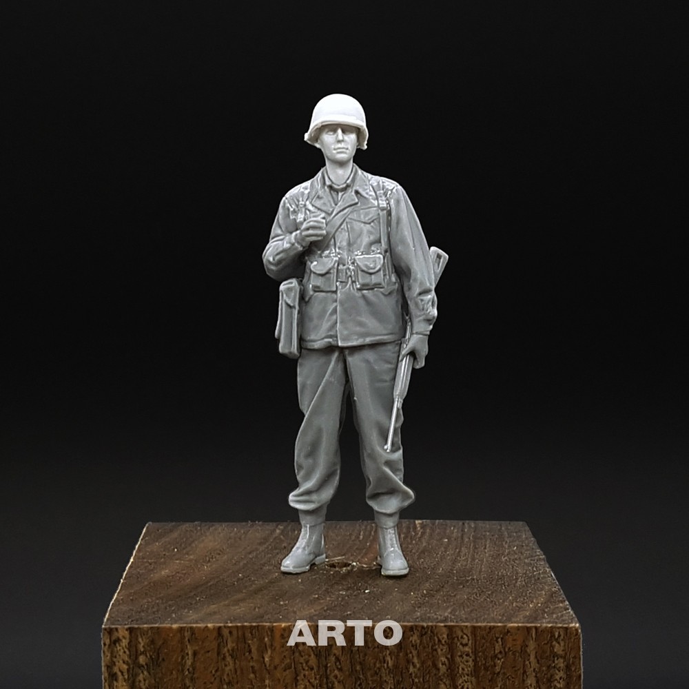 ARTO AH35005 U.S M1 helmet heads for Tamiya 35379-9