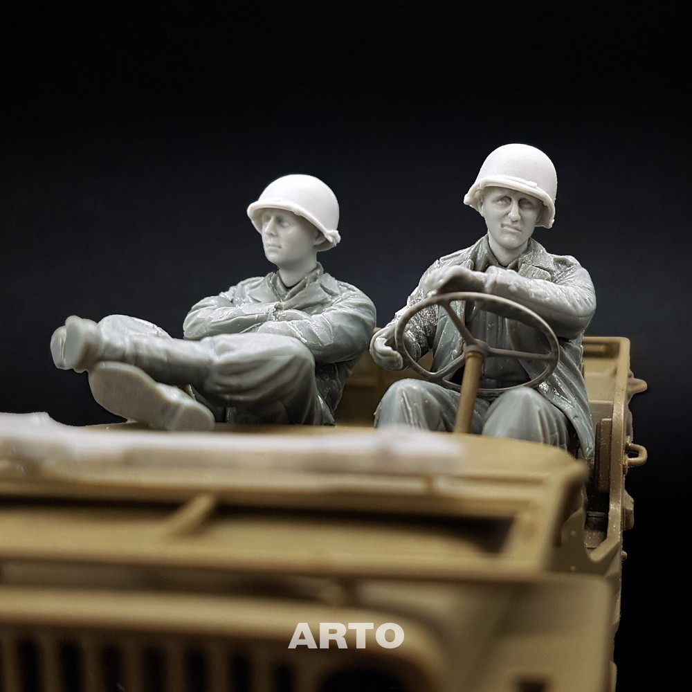 ARTO AH35004 U.S M1 helmet heads-5