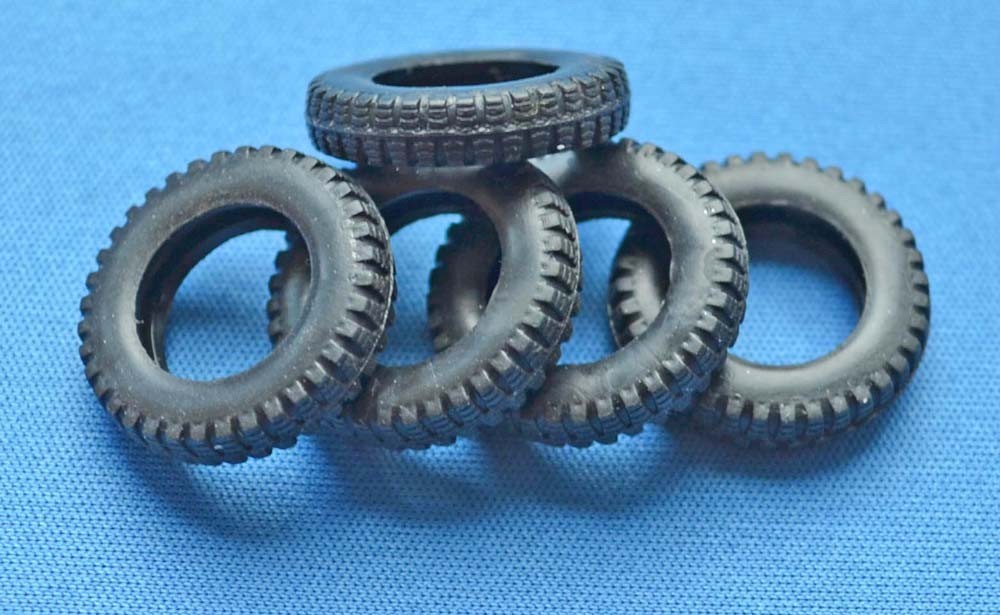 Ace Model Unleashes the West German "Polecat": 1/35 Iltis Hits Hobby Stores Tires