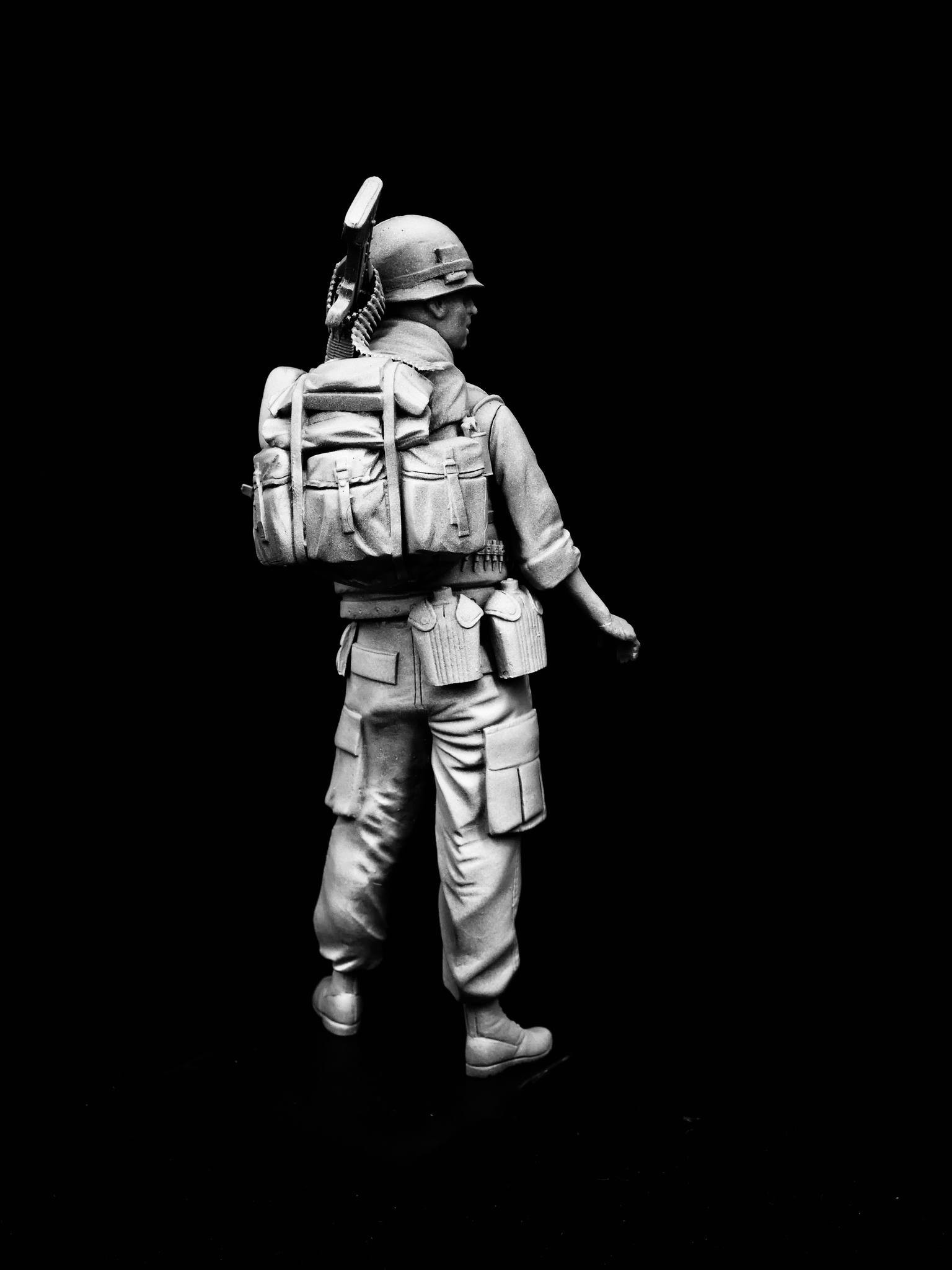 Mitches Military Models: US M60 Gunner, Vietnam-3
