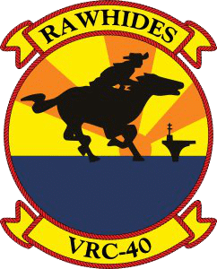 Fleet Logistics Support Squadron 40 (VRC-40), also known as the "Rawhides", is a United States Navy fleet logistics support squadron based at NS Norfolk. 