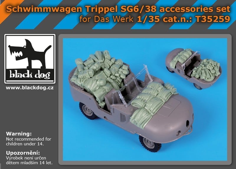 Black Dog Sets for Vehicles
