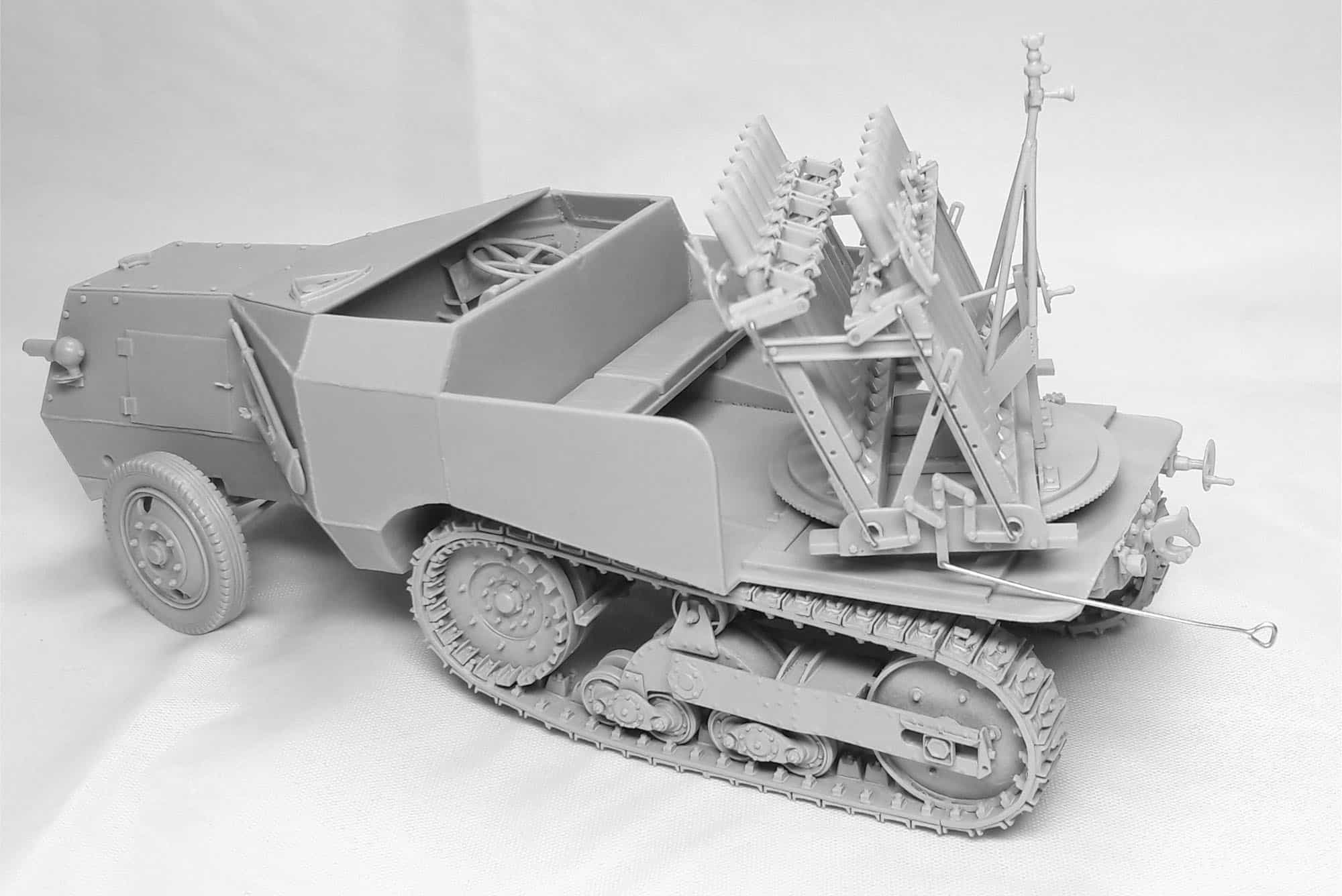 Brach Model Leichter Reihenwerfer Auf Somua S307